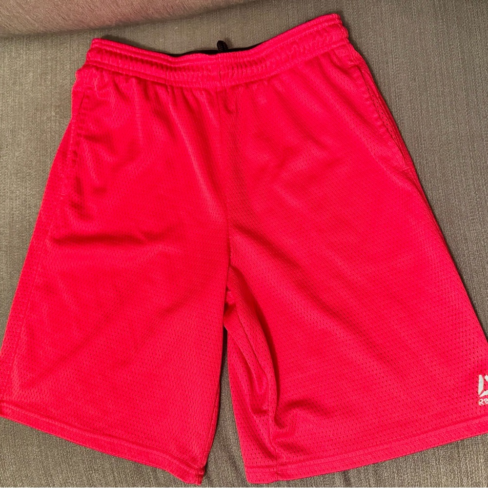 Reebok Boy’s Red Athletic‎ Shorts Size Medium